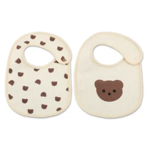 Cotton Bear Baby Bibs